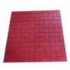 Outdoor rubber tile