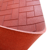 Outdoor rubber tile