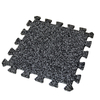 Interlocking rubber tile