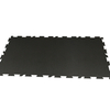 Interlocking rubber tile