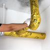 Self adhesive rubber mat