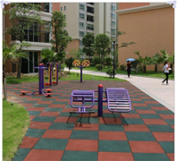rubber tile for playground