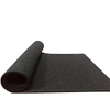 Black rubber underlay