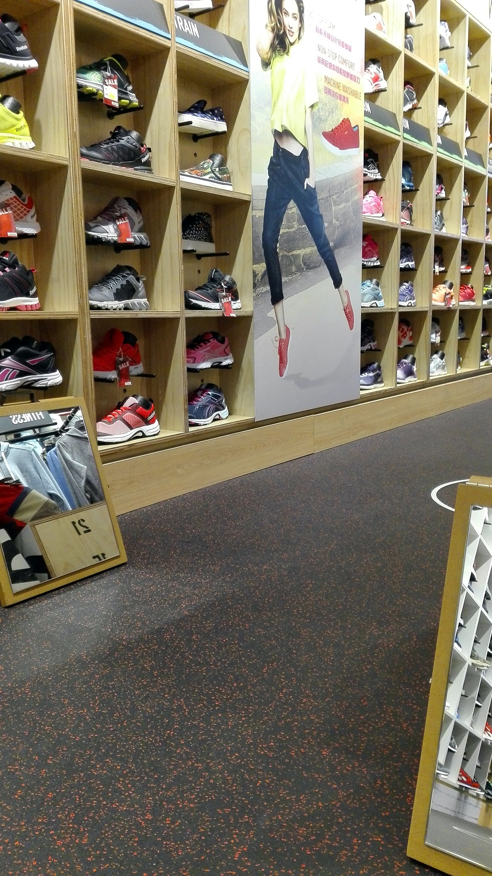 rubber floor with EPDM