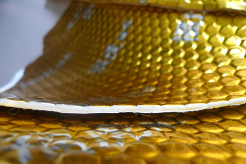 Self adhesive rubber mat