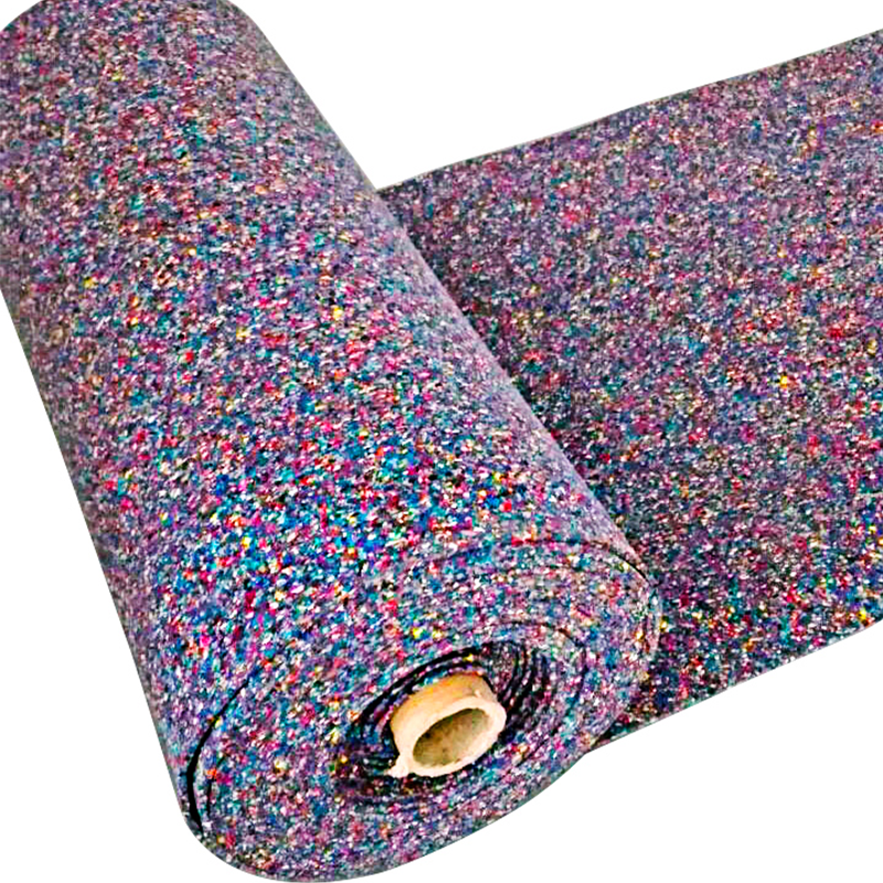 Colorful rubber foam underlay